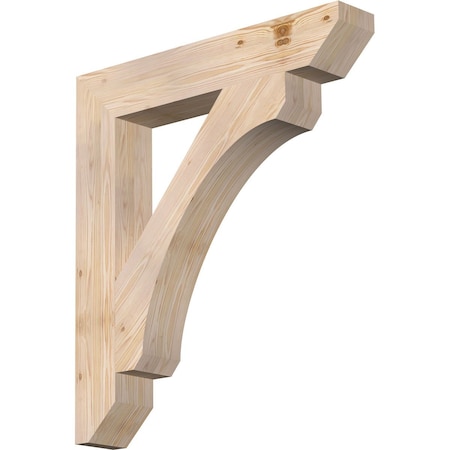 Ekena Millwork Legacy Slat Smooth Bracket, Douglas Fir, 5 1/2"W x 34"D x 38"H BKT06X34X38LEC06SDF